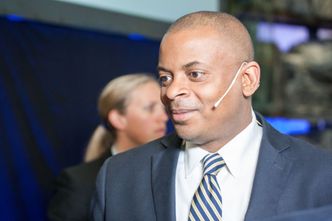 USAs transportminister Anthony Foxx besøkte Norge under regjeringskonferansen «Fremtidens transportløsninger» i april. Foto: Marius Valle