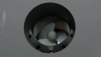 Tidetecs konsept går ut på å montere en turbin i en trommel som kan vendes. Foto: Roald Ramsdal