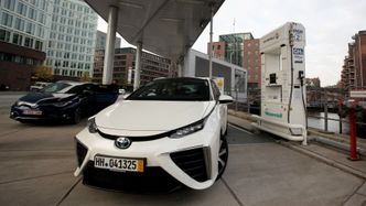 Toyota Mirai er en hydrogenbil som er tilgjengelig i Norge. Foto: Per Erlien Dalløkken
