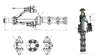CAD-tegningene: Slik ser Sub Sea Services sin ROPS ut mens den tegnes og designes.