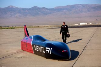 Roger Schroer fra Transportation Research Center i Ohio har sittet bak rattet på alle hastighetsrekordene. Foto: Venturi