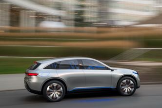 Generation EQ er en kompakt SUV. Foto: Daimler AG - Global Communicatio