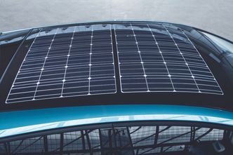 Solcelletaket på Prius plug-in-hybrid. Foto: sebastien mauroy