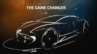 Så langt er dette det eneste Henrik Fisker har vist fram av den pågående elbilsatsinga. Foto: Fisker Inc