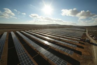 Scatec Solar startet byggingen av Oryx solparken på 10 MW i Jordan i 2015. Foto: Scatec Solar