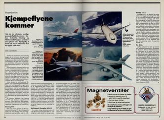 Til og med en tredekkers A2000 var på tegnebrettet for 24 år siden, ifølge Teknisk Ukeblad, juli 1992.