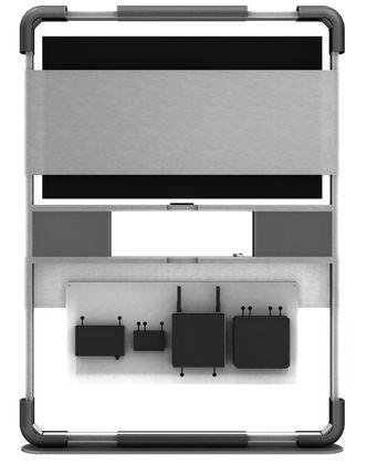 På innsiden av stammen til avenue5, ligger all elektronikk samlet i ett panel. Det gjør at eventuelle feil kan løses ekstremt raskt. Alle komponentene er grundig testet sammen, for å unngå kompatibilitetsutfordringer. Bilde: Eggs Design / Leteng