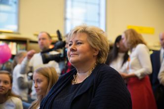 Erna Solberg virker ikke helt klar for å innføre programmering som et obligatorisk fag i grunnskolen. Bilde: Marius Jørgenrud