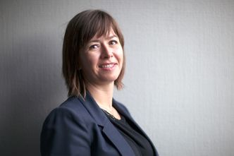 Heidi Arnesen Austlid er sjef for IKT-Norge. Tirsdag samlet hun næringslivsledere for å få innspill til møtet med Erna Solberg. Foto: Pressefoto