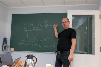 Oppfinneren: Espen Olsen fant opp prosessen på grunn av et mislykket forsøk. Foto: ORV