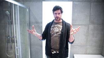 På badet til Jostein Marken-Mjølnerød gjenvinnes varmen i dusjvannet. Foto: Eirik Helland Urke