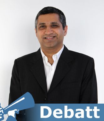 Manish Sablok, markedssjef for nordvest- og øst-Europa hos Alcatel-Lucent Enterprise. Foto: Alcatel-Lucent Enterprise/Caroline Finch