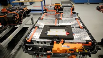Batteripakka som sitter i Bolt/Ampera-e. Foto: Per Erlien Dalløkken
