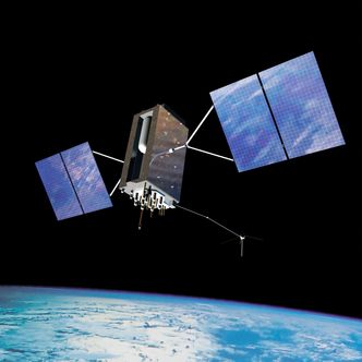 En GPS Block IIIA-satellitt. Foto: USAF