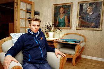 Slektstradisjonen: Ola Borten Moe hadde et tett forhold til sin bestefar og tidligere statsminister Ola Borten, og selv var han bare 15 år da han meldte seg inn i Senterpartiet. Foto: Mona Sprenger