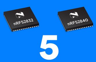 De nye brikkene fra Nordic Semiconductor støtter Bluetooth 5. Foto: Nordic Semiconductor