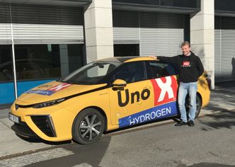 Roger Hartzenberg, daglig leder i Uno-X Hydrogen. Foto: Enova