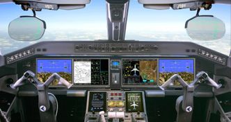 Honeywell leverer avionikken også i andre generasjon E-jet (Primus Epic 2). Foto: Embraer