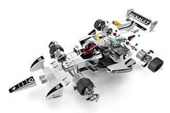 Illustrasjon av delene i en Formel E-bil. Foto: FIA