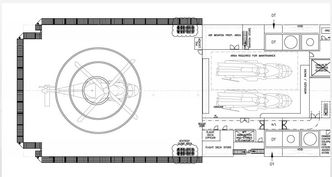 Maud får stort helidekk og plass til parkering og vedlikehold av to NH90-helikoptre samtidig. Foto: Forsvarsmateriell