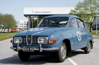 Valmet produserte nesten 66 000 Saab 96 fra 1969 til 1980. Foto: Valmet Automotive