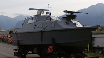 De sveitsiske Type 80-patruljebåtene skal erstattes med nye som dessuten blir utrustet med Protector RWS. Foto: Wikimedia Commons