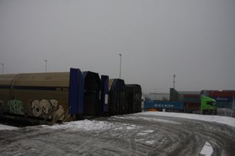 I desember åpnet de nye jernbanesporene. Foto: Tore Stensvold