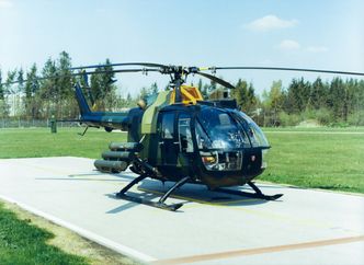 Den tyske hæren var den største Bo 105-kunden med over 200 eksemplarer. De siste ble faset ut i desember 2016. Foto: Airbus Helicopters