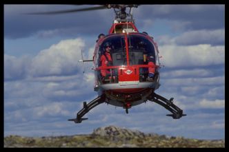 Bo 105 fra Norsk Luftambulanse Foto: Norsk Luftambulanse