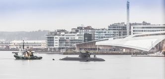 Den tyske ubåten U-36 (S186) tilhørende 212-klassen har vært operativ siden i oktober i fjor. Her er den på oslobesøk. Foto: StudioF2 Fotograf Ingar Næss