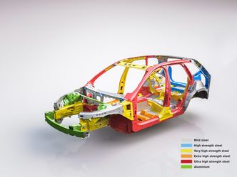 Karosseriet på nye XC60. Foto: Volvo