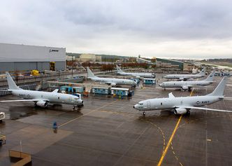 P-8 Poseidon klar til levering til US Navy. Foto: Boeing