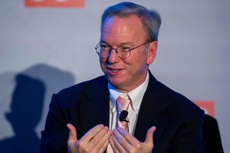 Eric Schmidt, styreformann i Googles moderselskap, Alphabet. Foto: AFP PHOTO / ZACH GIBSON