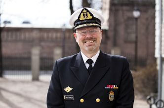 Bjørn-Erik Marthinsen, sjef for Marinen i Sjøforsvaret. Foto: Simen Rudi/ Forsvarsmateriell