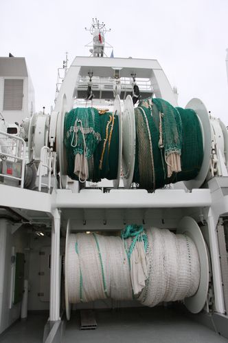 Trål og fiskeutstyr for ulik fangst. Foto: Tore Stensvold