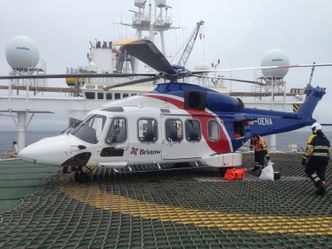 Bristow var lanseringskunde på AW189, men bruker den kun på britisk side. Foto: Leonardo