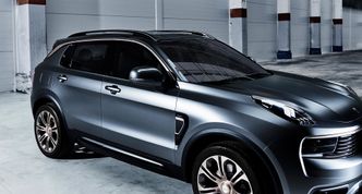 Lynk &amp; co 01 er baser på samme plattform som Volvos kommende XC40. Foto: Lynk &amp; co