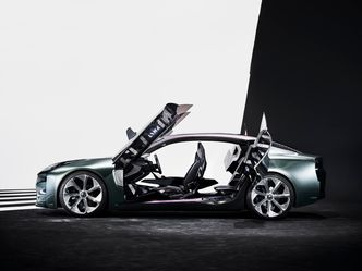 Sære dører er en ganske vanlig markør når det kommer til biler som fortsatt er på konseptstadiet. Foto: Fredrik Etoall/Lynk &amp; Co/Geely Design