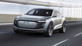 Den kommende Audi E-tron Sportback. Bilde: AUDI AG