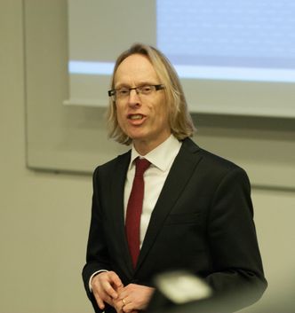 OSLO: Her er det nå 93.000 teknologiarbeidsplasser. Vet dere hvor mange det er i Trondheim? 13.000. Det er Oslo som er teknologihovedstaden, sier prorektor Morten Irgens ved HiOA. Foto: Marius Jørgenrud