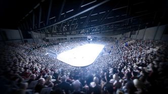 Publikum får sitte helt inntil vantet, og i motsetning til den gamle halle, helt uten tåke. Foto: Illustrasjon
