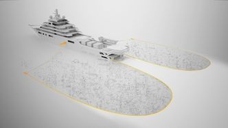 REV Ocean: Viktige oppgaver for skipet blir testing av nytt utstyr og teknologi for å samle opp plast fra havet. Bilde: Vard/Rosellinis Four-10