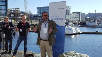 Seniorforsker Ørnulf Jan Rødseth ved Sintef Ocean under Ocean Week i Trondheim Foto: Mats Krokstrand