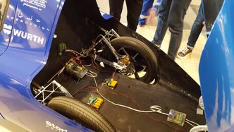 Bilen er batteridreven og har to elektriske motorer. Foto: Mats Krokstrand