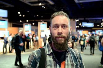 Peter Lillevold jobber som sjef for utviklergruppa i sensorfirmaet 4subsea. Han mener vi nå begynner å se konturene av et nytt Microsoft . Foto: Martin Braathen Røise