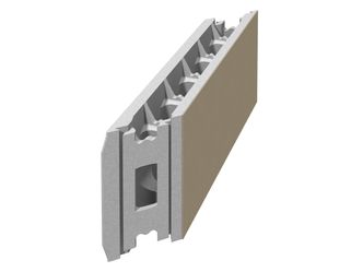 Ringmur sørger for skikkelig fundament for trehus. Foto: Glava