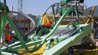 1. mai omkom seks personer i en ulykke på Martin Linge-prosjektet på Samsung-verftet i Sør-Korea.