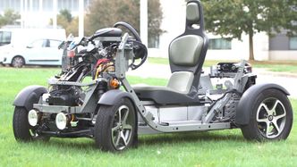 Renault POM er en plattform basert på Renualt Twizy. Foto: OSVehicle