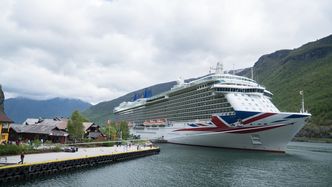 P&O-skipet Britannia ble bygget i 2015 og har plass til over 4.000 passasjerer. Foto: Eirik Helland Urke