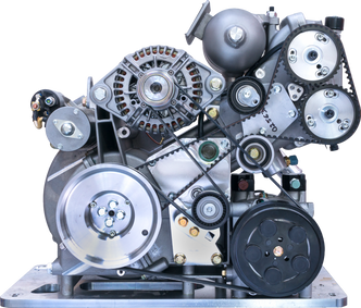 Andre generasjon Dearman nitrogenmotor. Foto: Dearman
